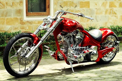 Modifikasi PRO-STREET CUSTOM Harley Davidson