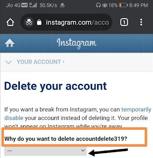 Instagram account Permanently delete kaise kare