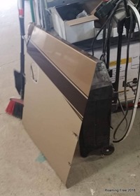 Skin removed