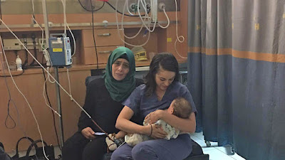 When a 9 month old Palestinian baby was hospitalized after a car accident that killed his father and injured his mother, he refused to take bottle feeds. At a loss, his aunts asked the nursing staff for help only to be astounded when the Jewish nurse Ostrowski-Zak volunteered and breastfed the baby herself. Cutting across political and religious divides, she breastfed the child five times and also helped seek out volunteers to help breastfeed the child once he was discharged as the mother was still in a critical condition.