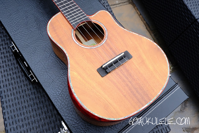 Uluru Lehua IIICX Tenor Ukulele body