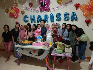 Ulang tahun Charissa Suci Slavina