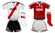 Nuevas camisetas adidas de River Plate para la temporada 20122013