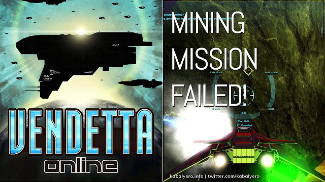 Premium VanAzek Ore Mining Mission Failed! Vendetta Online Gameplay 2020