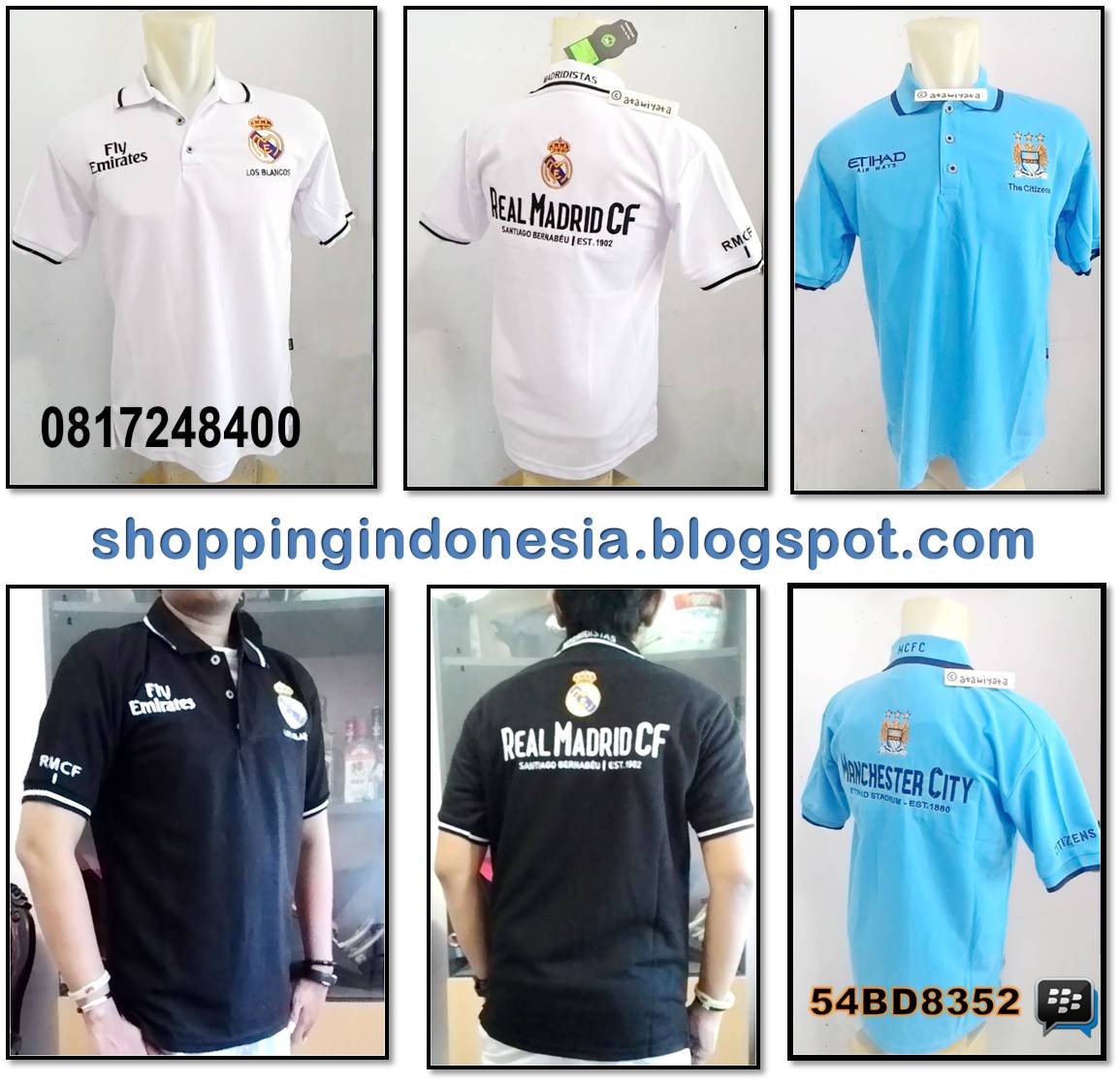  Polo  Shirt Bola  Kaos  Club Bola  Kesayangan Bahan Mewah 