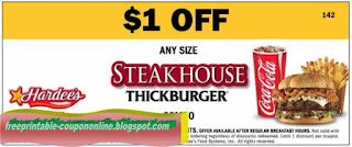 Free Printable Hardees Coupons