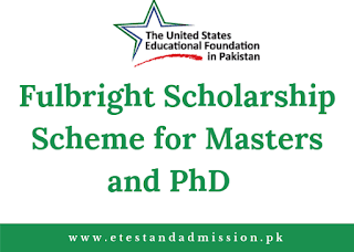 Fulbright Scholarship for Masters and PhD 2021