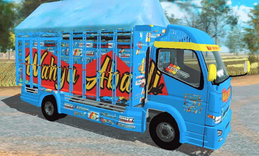 Download Livery Wahyu Abadi Bak Fixed ES Truck Simulator ID PRABUSHARE