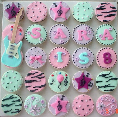 Pics Of Hannah Montana Cakes. Sara#39;s Hannah Montana Cupcakes