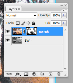 panas+11 Efek musim panas dengan tambahan BW di photoshop