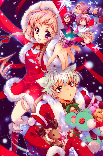anime Christmas,anime xmas,chibi Christmas