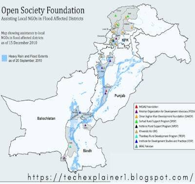 Flood in Pakistan.