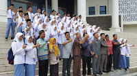 Puluhan Pelajar SMK Datangi DPRD Pringsewu