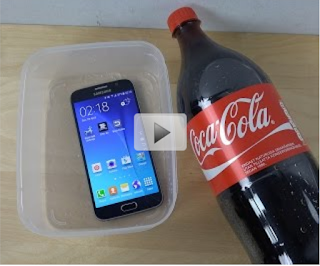 Video: Tes Samsung Galaxy S6 direndam Coca Cola, Apa yang terjadi?