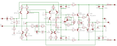 100 watts Symasym5 Power Amplifier