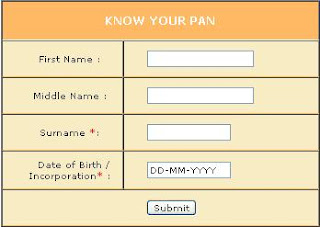 Know Your Pan Card Number If Lost Or Generated
