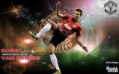Wallpapers Robin Van Persie Manchester United (MU) 2012-2013
