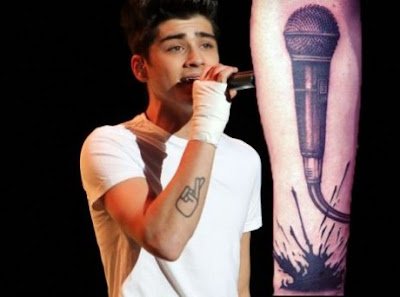 Zayn-Malik-gets-microphone-tattoo