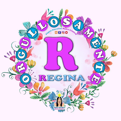 Nombre Regina - Carteles para mujeres - Día de la mujer