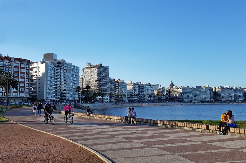 Rambla de Pocitos Montevidéu