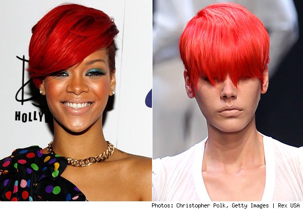 rihanna hair red hair. rihanna hair red.