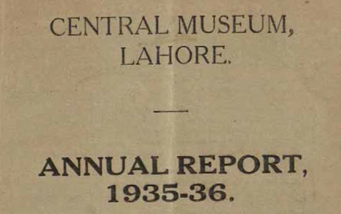 Central Museum Lahore - Annual Report (1935-1936) [Archaeological Survey of India]
