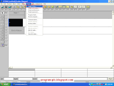 Project Setup in SYSWIN Software