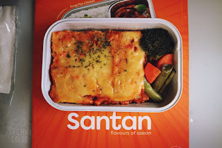 AirAsia in Iloilo Santan Chicken Lasagne