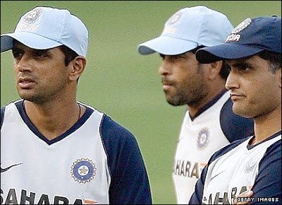 Indian Cricket Team former captain (Dravid, Sachin Tendulkar, Ganguly)