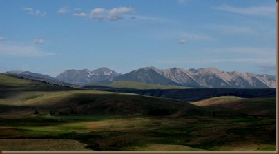 Mountains and shadows
