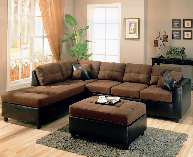 living room ideas with brown furniture