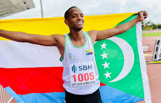 Maurice : Médaille d'or pour le sprinter comorien Nassor Nassur