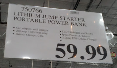 Deal for the Jump Start and Portable Power Bank at Costco