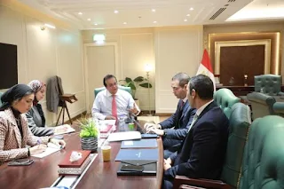 وزير الصحة يبحث مع ممثلي صندوق مصر السيادي فرص الاستثمار فى المجال الصحي