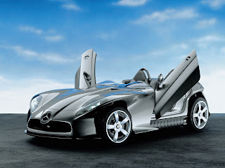 Futuristic Car Design Mercedes-Benz F400 Carving Concept Car