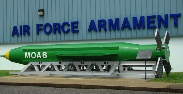 Image Attribute: Massive Ordnance Air Blast (MOAB) / Source: U.S. Department of Defense