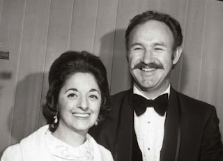 Fay Maltese with her ex-husband Gene Hackman