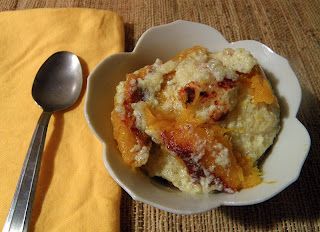 Individual Bowl of Tapioca and Pumpkin