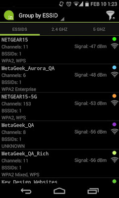 Find Hidden Wifi from Inssider App