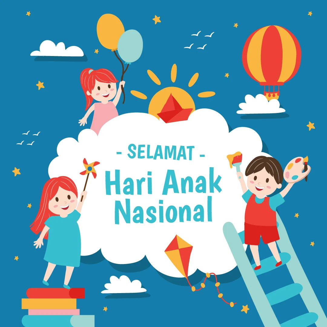 Gambar Ucapan Selamat Hari Anak Nasional - 23 Juli 2021