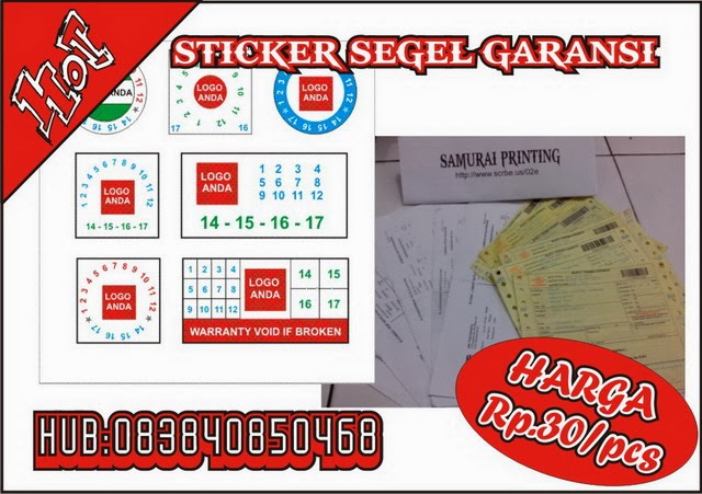 Sticker Segel Pecah Telur Sofifi