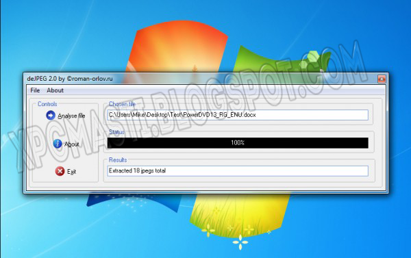 Learn How to Extract Images From Any File In Urdu Tutorial By XPCMasti.blogspot.com