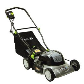 Earthwise 50020 20-Inch 12 Amp Electric 3-in-1 Lawn Mower with Grass Bag