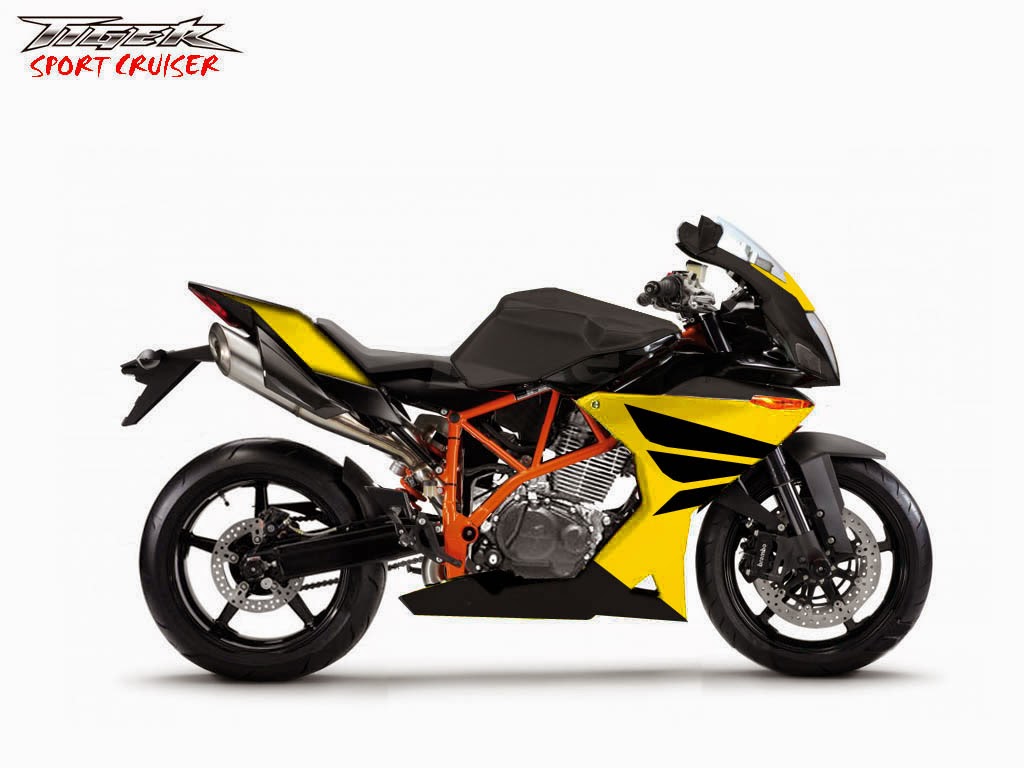 honda tiger duke blackyellow