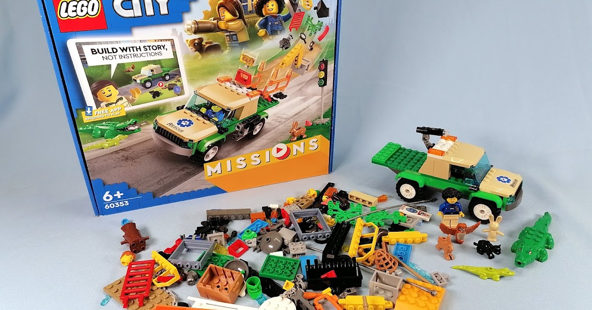 LEGO® City review: 60353 Wild Animal Rescue Missions | Elementary: parts, sets and techniques