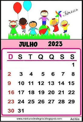 Calendário de 2023 ilustrado