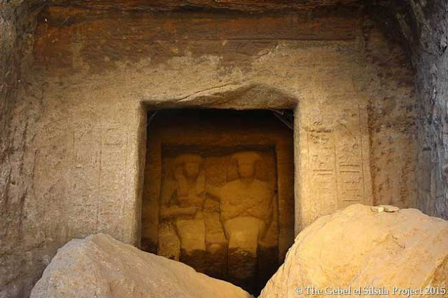 Penemuan terbaru patung purba Mesir 3400 tahun menurut laporan daripada Kementerian artifak Mesir