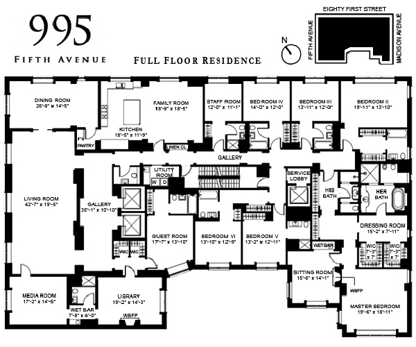 Luxury Apartment Floor Plans Nyc