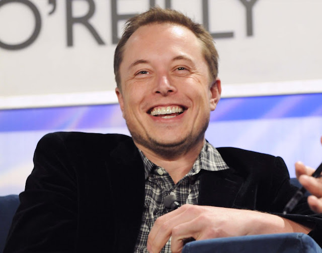 Ellon Musk Smiling