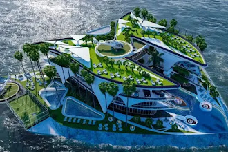  Η έπαυλη - νησί στη Φλόριντα που σχεδιάστηκε για τον Αργεντινό Λιονέλ Μέσι!  Θα μείνετε άναυδοι  με το  βίντεο και τις  φωτογραφίες!!!!